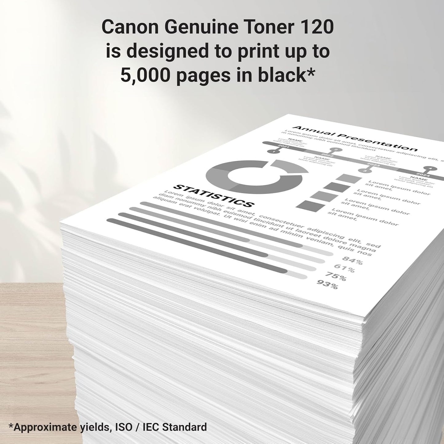 Canon 120 Toner Cartridge, Genuine Black (2617B001AA) TonerXpres