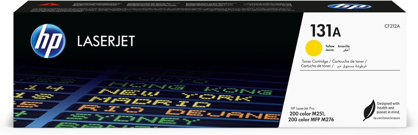HP 131A Toner Set Cartridge Original (4-Pack, Black, Cyan, Yellow, Magenta) TonerXpres