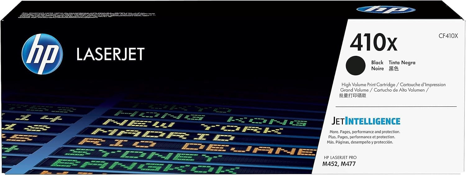 HP 410X Toner Set Cartridge High Yield (4-Pack, CF410X-CF413X) TonerXpres