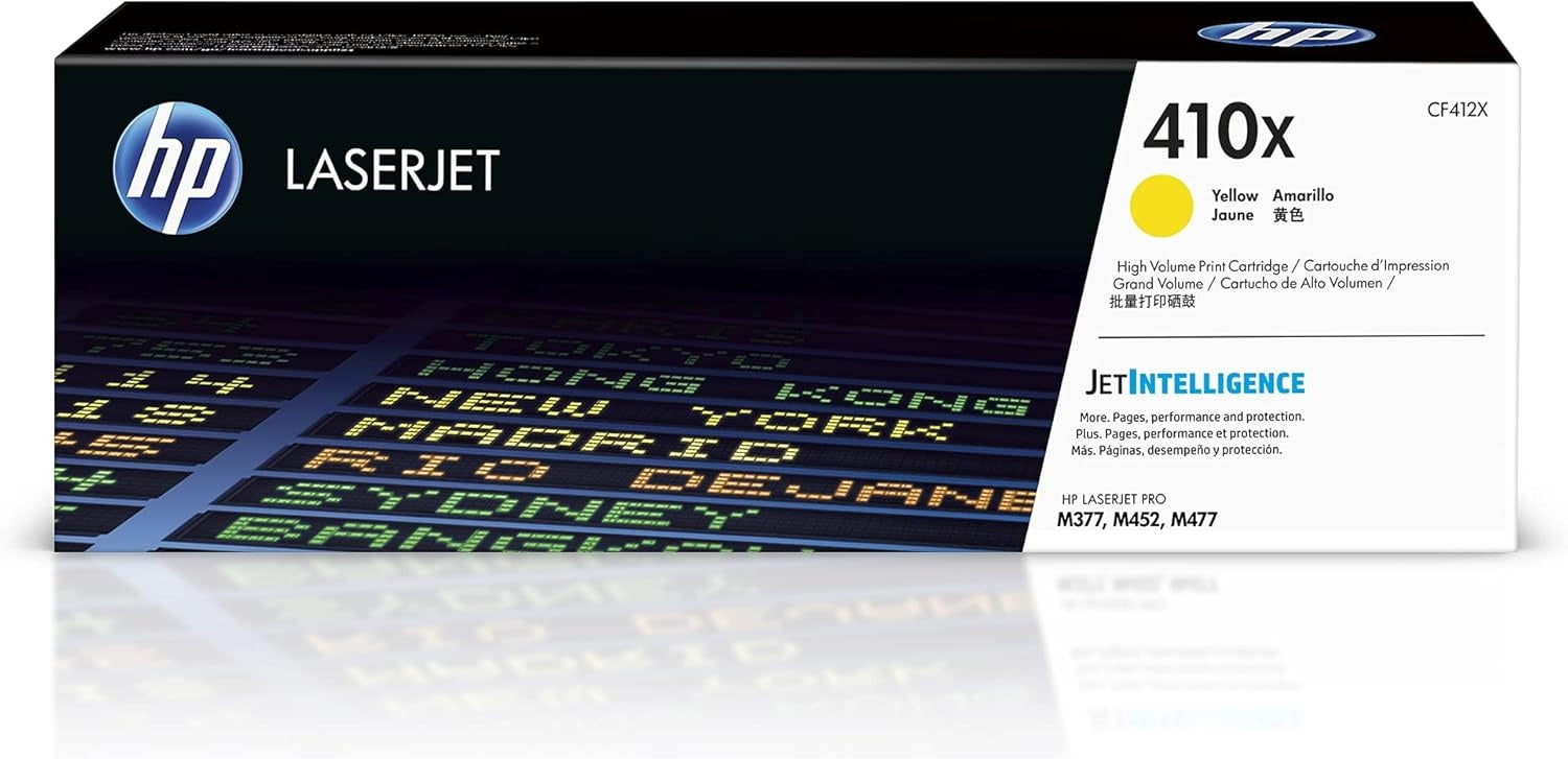 HP 410X Toner Set Cartridge High Yield (4-Pack, CF410X-CF413X) TonerXpres