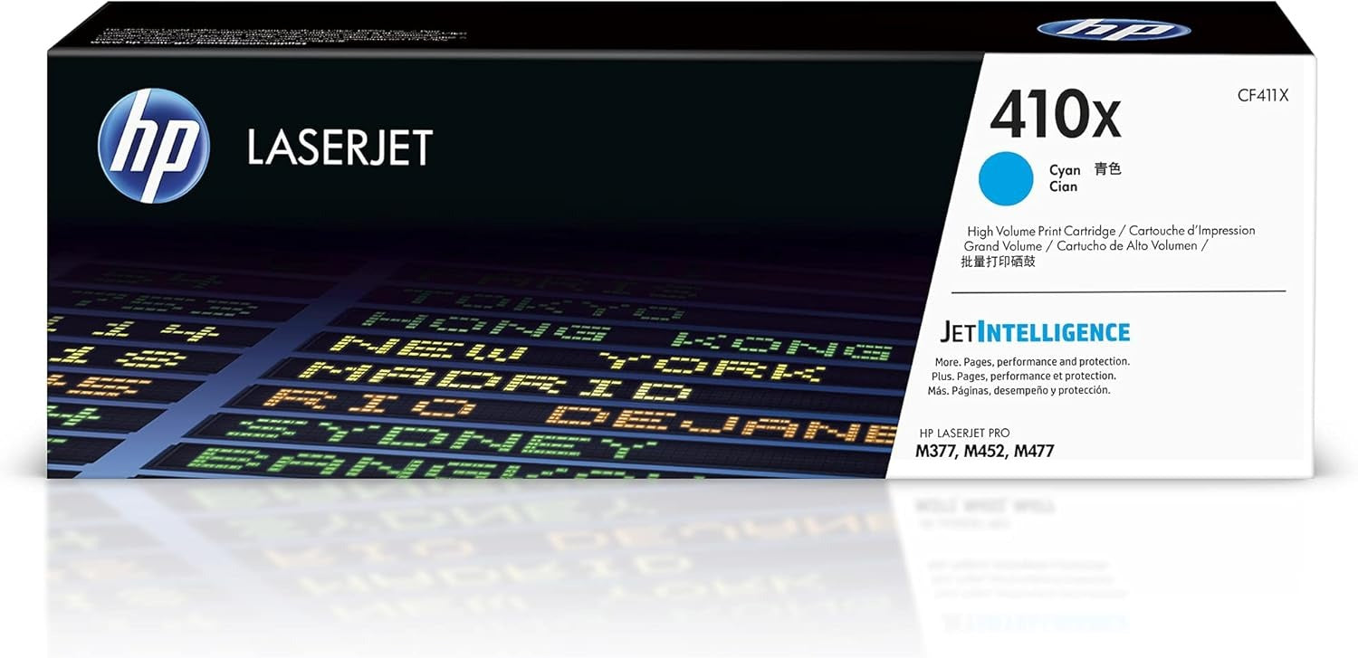 HP 410X Toner Set Cartridge High Yield (4-Pack, CF410X-CF413X) TonerXpres