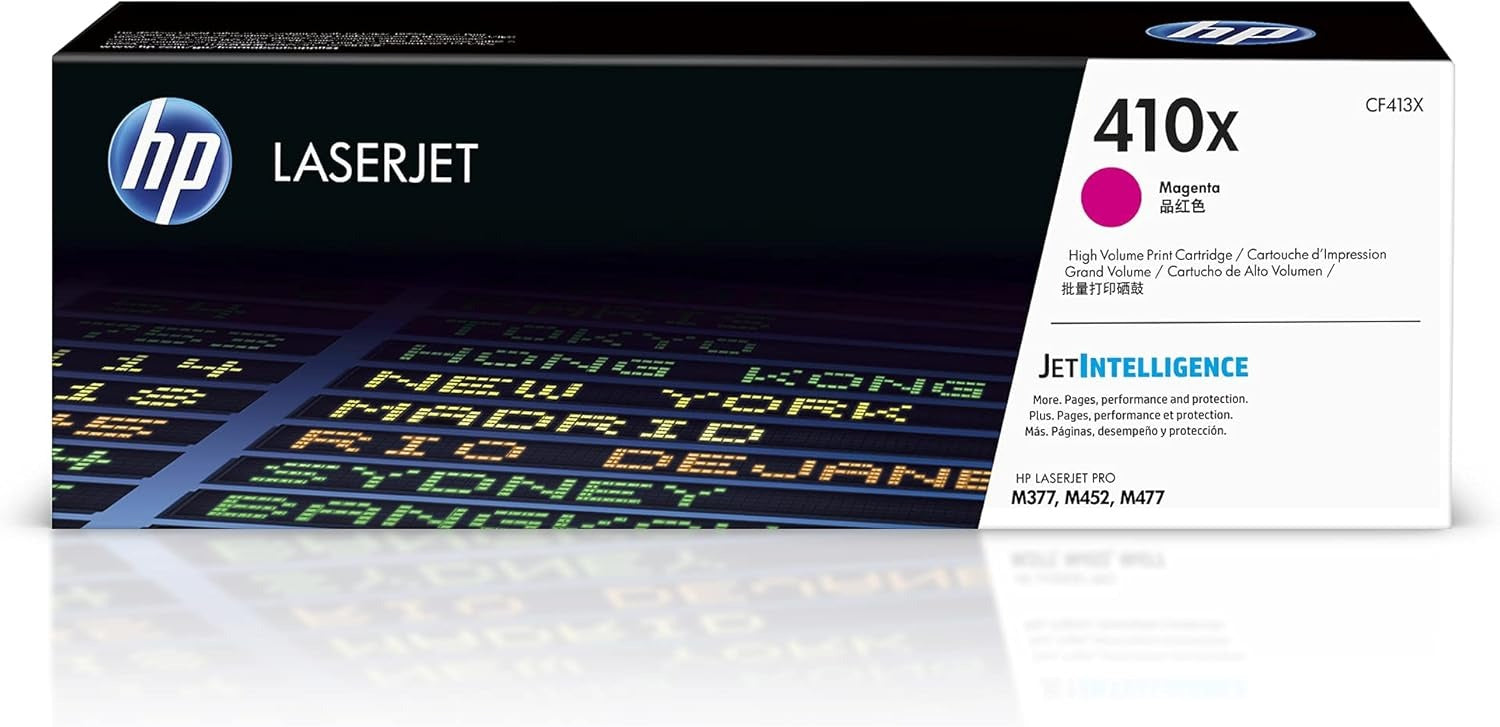 HP 410X Toner Set Cartridge High Yield (4-Pack, CF410X-CF413X) TonerXpres