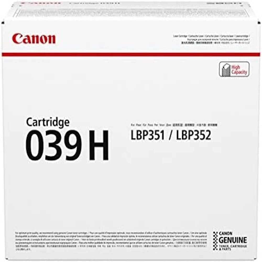 Genuine Canon 039H High-Yield Black Toner Cartridge – Compatible with Canon ImageCLASS LBP351dn & LBP352dn Printers TonerXpres