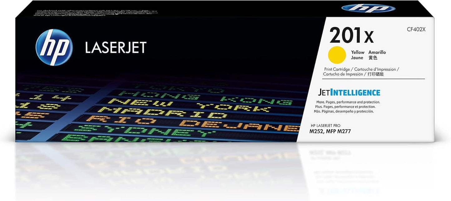 HP 201X Toner Set Genuine Original 4-Color High Yield NEW Sealed! TonerXpres