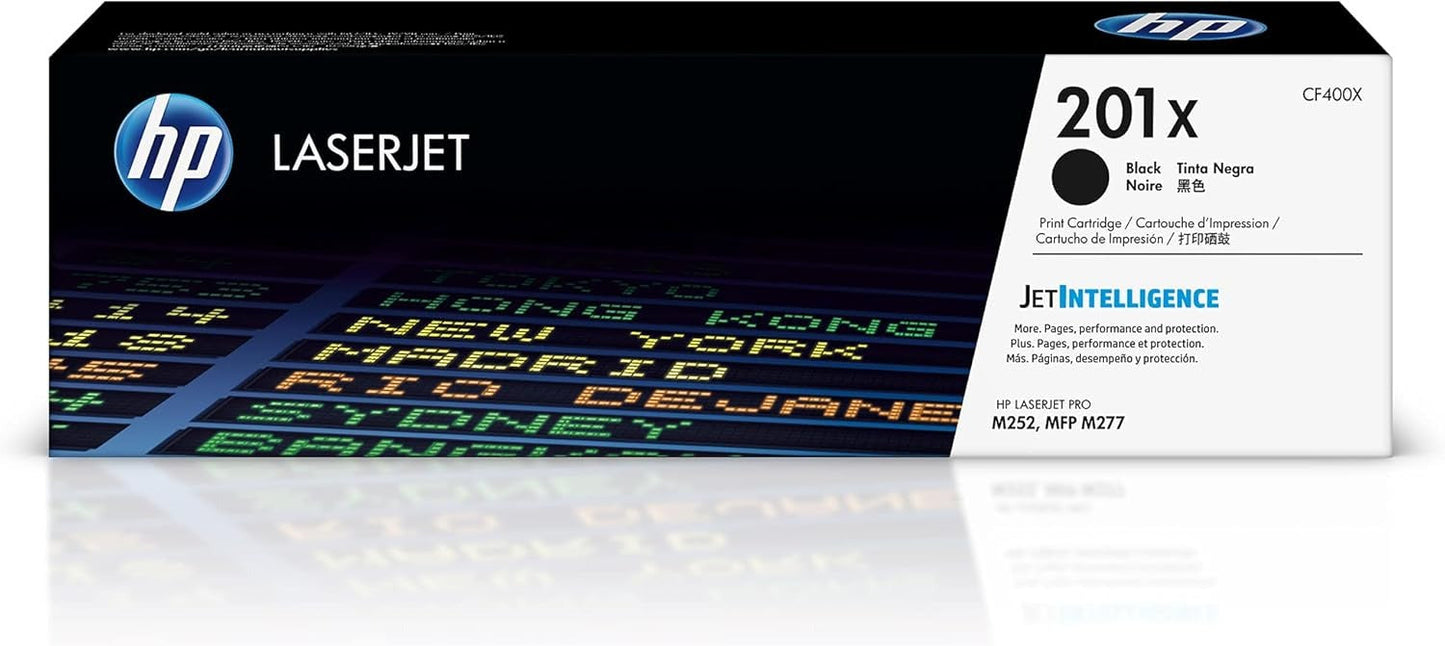 HP 201X Toner Set Genuine Original 4-Color High Yield NEW Sealed! TonerXpres