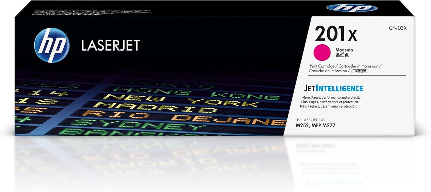 HP 201X Toner Set Genuine Original 4-Color High Yield NEW Sealed! TonerXpres