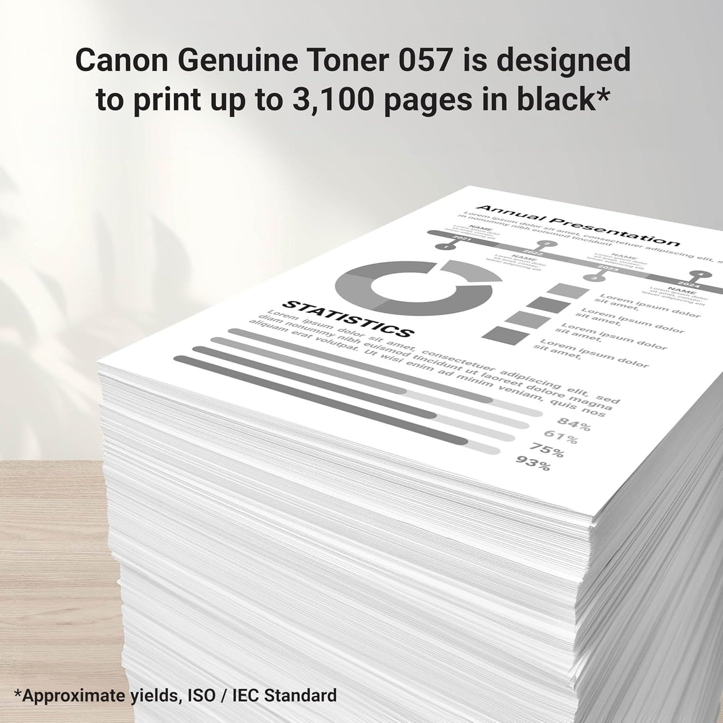 Original Canon 057 Black Toner for LBP226dw & MF445dw Printers TonerXpres