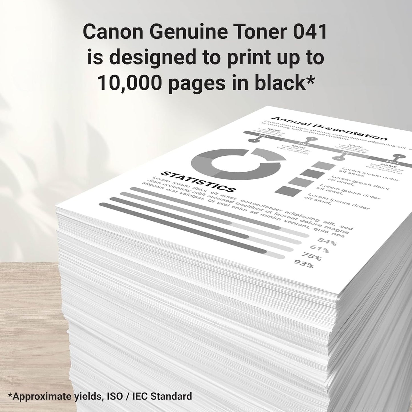 Original Canon 041 Black Toner Cartridge (Standard Yield) for LBP312dn & MF525dw – High-Quality Printing Performance TonerXpres