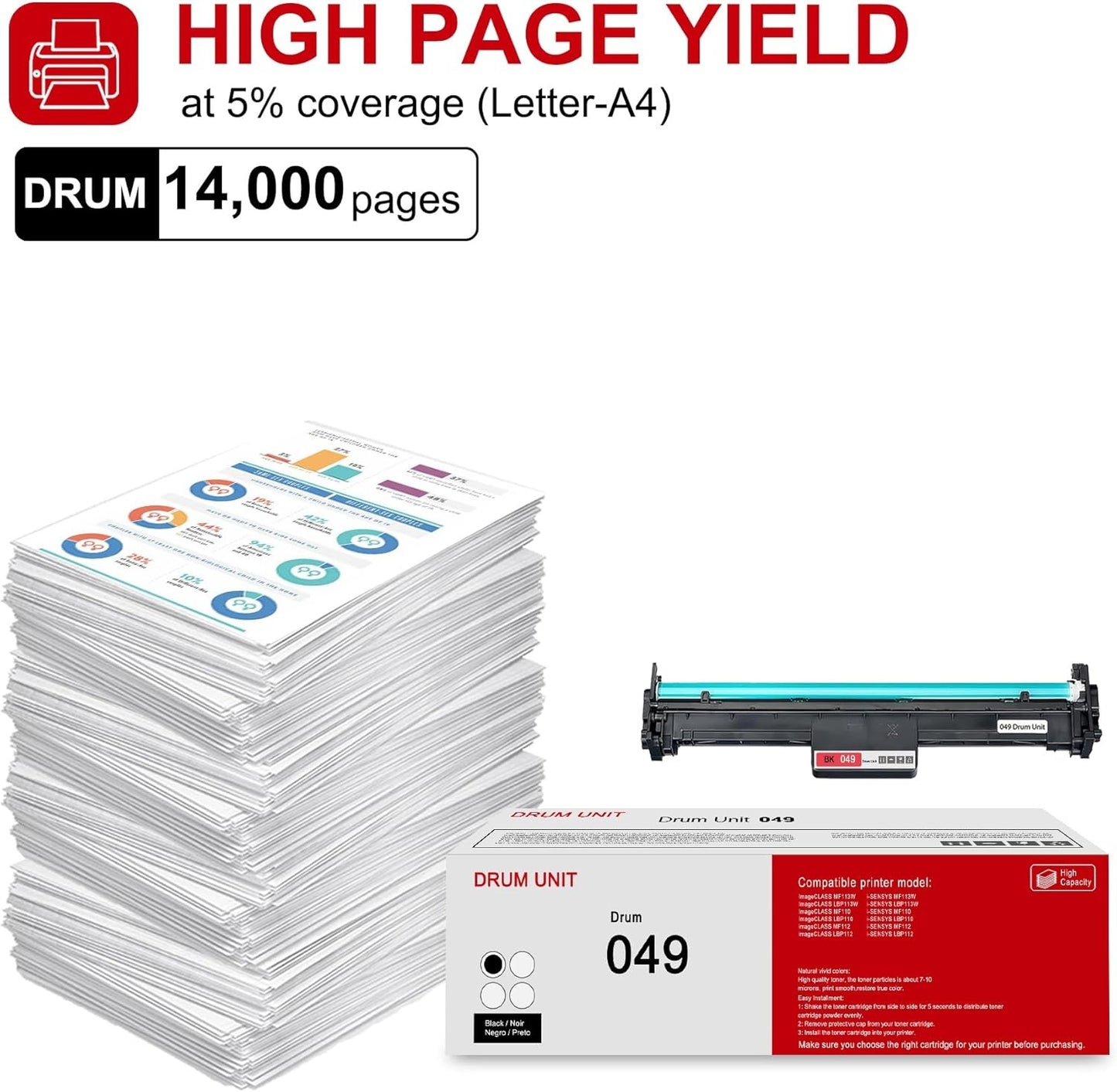 Canon 039 Standard Yield Printer Toner