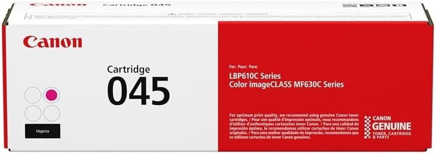 Canon 045 Toner Cartridge Set, Genuine 4-Color (Standard Yield) TonerXpres