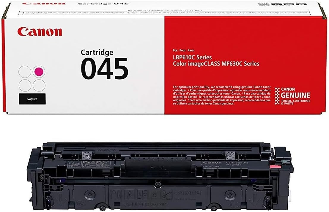 Canon 045 Toner Cartridge Set, Genuine 4-Color (Standard Yield) TonerXpres
