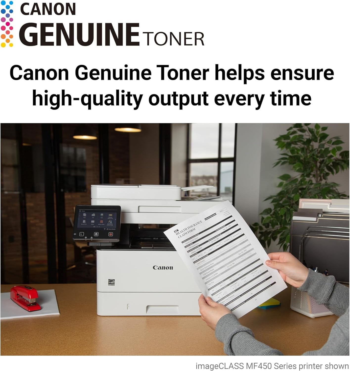 Canon 106 Toner Cartridge  Black (0264B001) 1 Pack, for Canon imageCLASS MF6530, MF6540, MF6550, MF6560, MF6560cx, MF6580, Laser Printer