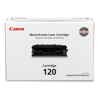 Canon 120 Toner Cartridge, Genuine Black (2617B001AA) TonerXpres