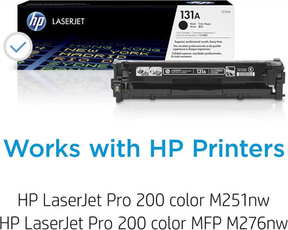 HP 131A Toner Set Cartridge Original (4-Pack, Black, Cyan, Yellow, Magenta) TonerXpres