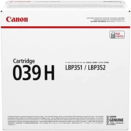Genuine Canon 039H High-Yield Black Toner Cartridge – Compatible with Canon ImageCLASS LBP351dn & LBP352dn Printers TonerXpres