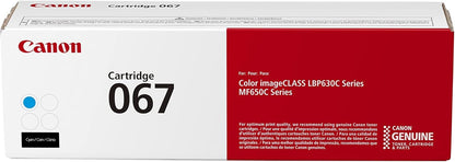 Canon 067 Toner Set 4-Pack | Genuine OEM for MF653Cdw MF654Cdw MF656Cdw Printers TonerXpres