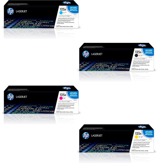 HP CB540A 125A Black Toner – Genuine HP, Sealed, ~2,200 Pages, CP1515n & CP1215 Compatible TonerXpres