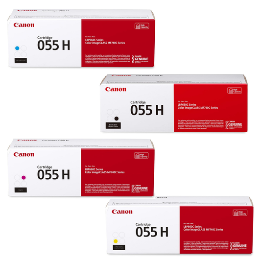 Canon 055H toner 4-pack full view

