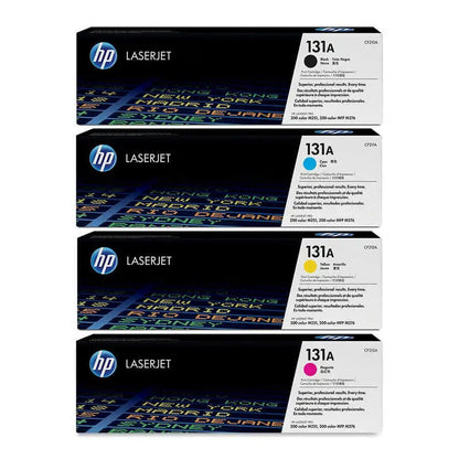 HP 131A Toner Set Cartridge Original (4-Pack, Black, Cyan, Yellow, Magenta) TonerXpres